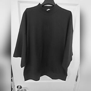 Oversized Adidas X Fear Of God X Athletics Black S/S Men's Sweatshirt Medium